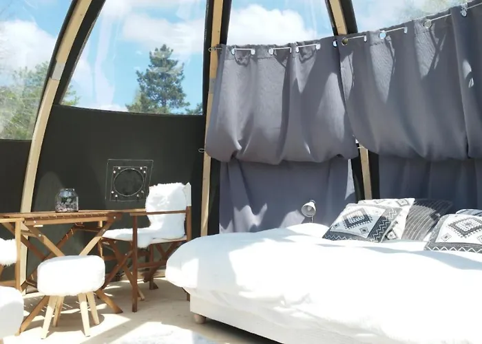 Chata Bulle Nuage - Etat Nature Magnieres